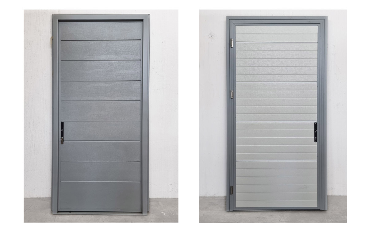 Porta a un’anta Ryterna Ral 7045 – n.18