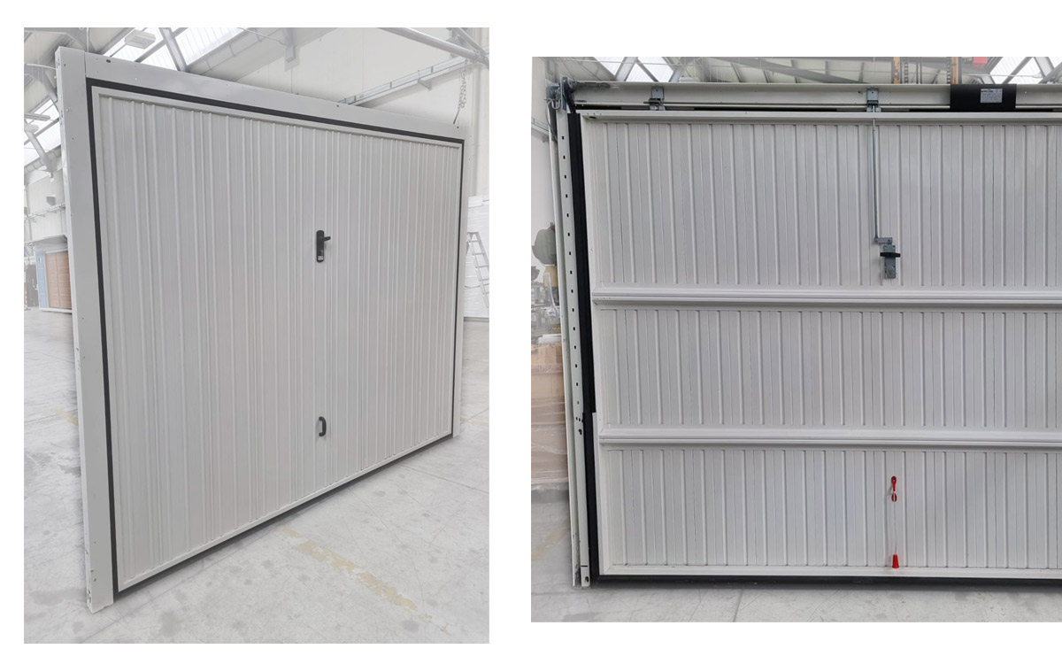 Basculante lamiera grecata manuale Ral 9016 – n.8